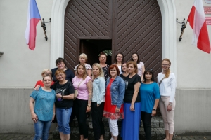 obrazek w{{yte w Opatówku  koleżanek z Ośrodka Pomocy Społecznej z Rician Czechy wiecej