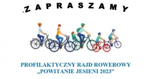 obrazek sssqwzamy do zapisów na PROFILAKTYCZNY RAJD ROWEROWY 