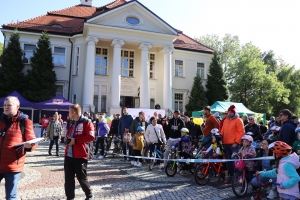 obrazek ecsqezabawa i uśmiechy na twarzach najmłodszych! I Memoriał na rowerach MTB im. Bronka Krakusa  wiecej