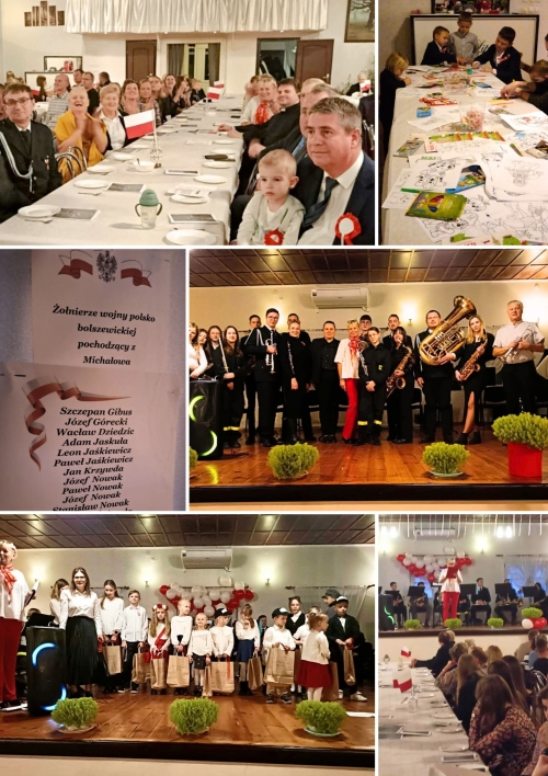 obrazek m{��typokoleniowe Śpiewanie dla Niepodległej w Michałowie Drugim wiecej